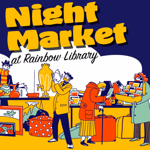Night Market at Rainbow Library Event Image