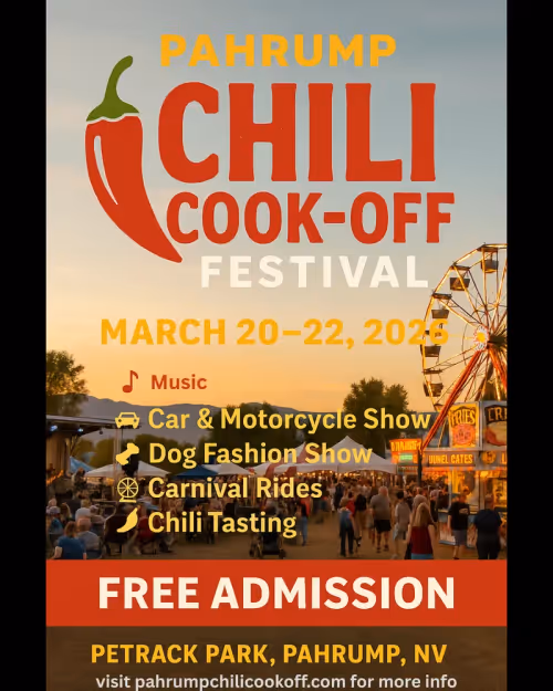 Pahrump Chili Cook-off Festival Event Image