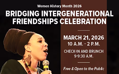 Women's History Month Celebration Event Image
