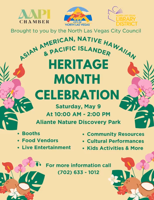 AANHPI Heritage Month Celebration Event Image