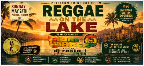 Reggae on the Lake Event Image