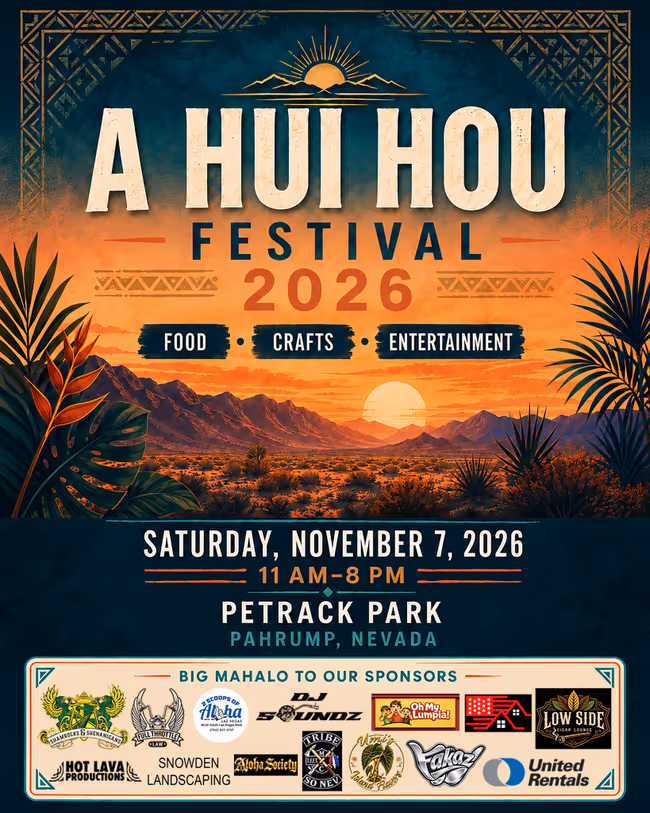 A Hui Hou Festival 2026 at Pahrump Event Image