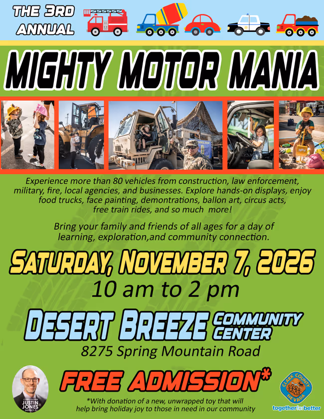 Mighty Motor Mania Event Image