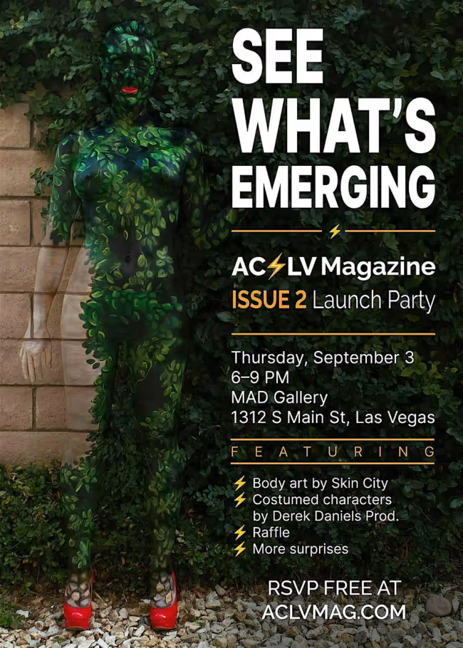 AC⚡️LV Magazine ISSUE 2 Launch Party Event Image