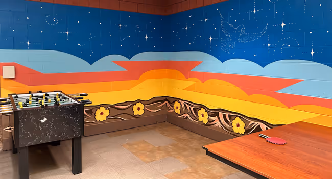 Bear Poppy Mural Celebration Event Image