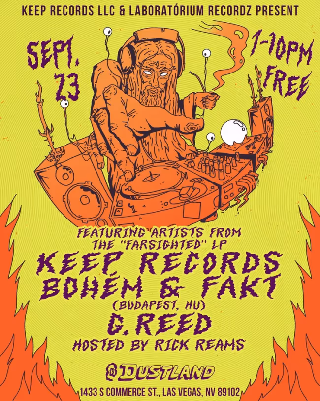 Keep Records: Bohem & Fakt w. G. Reed Event Image