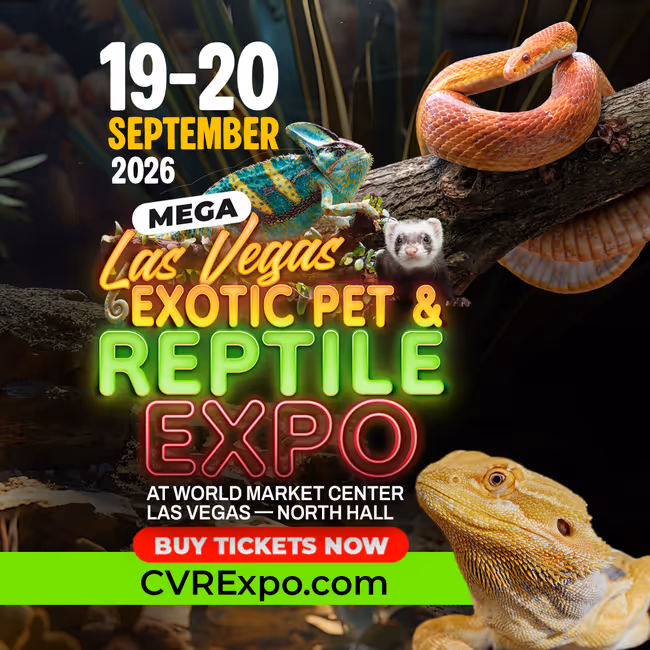 Las Vegas Mega Exotic Pet & Reptile Expo Event Image