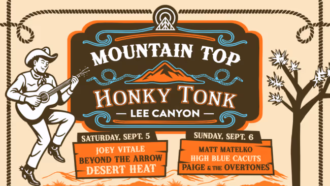 Mountain Top Honky Tonk 2026 at Lee Canyon Event Image