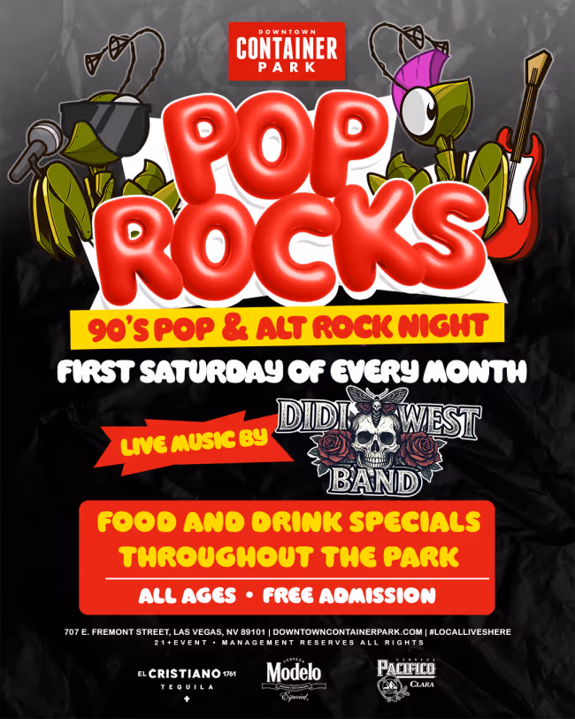 Pop Rocks 90’S Pop Rock & Alt Rock Night Event Image