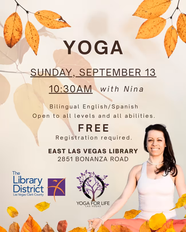 Yoga at the Library  Event Image