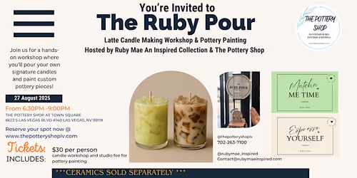 Candle Making & Pottery Painting Event Image