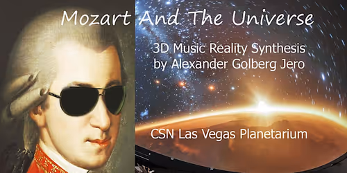 Mozart And The Universe 3D Music Show Event Image