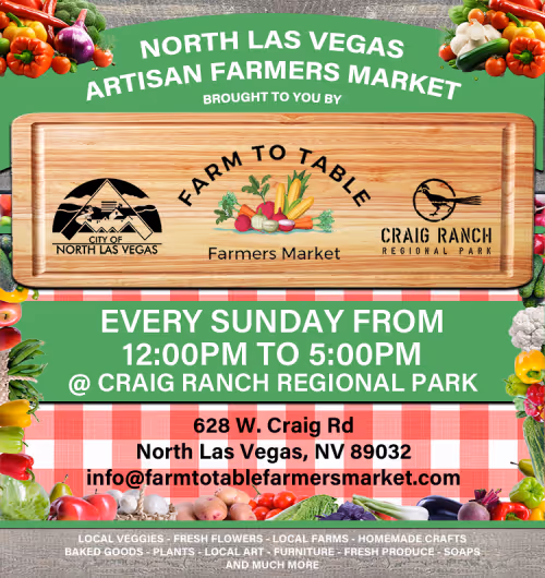 North Las Vegas Artisan Farmers Market Event Image