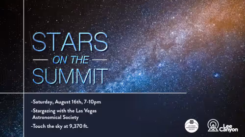 Stars on the Summit – Stargazing at Lee Canyon Event Image