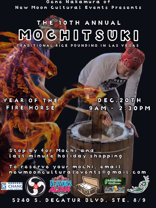 10th Annual Mochitsuki Event Image