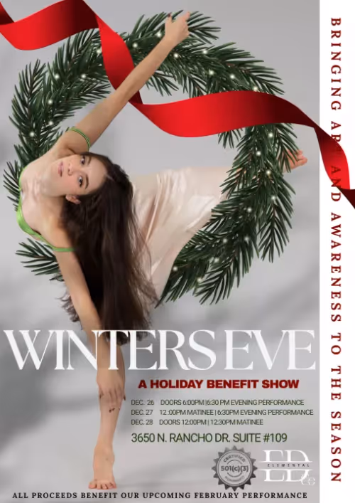 A Winter's Eve: A Holiday Benefit Show Event Image