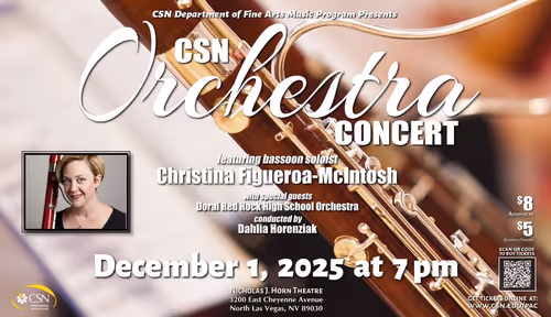CSN Orchestra Concert Event Image
