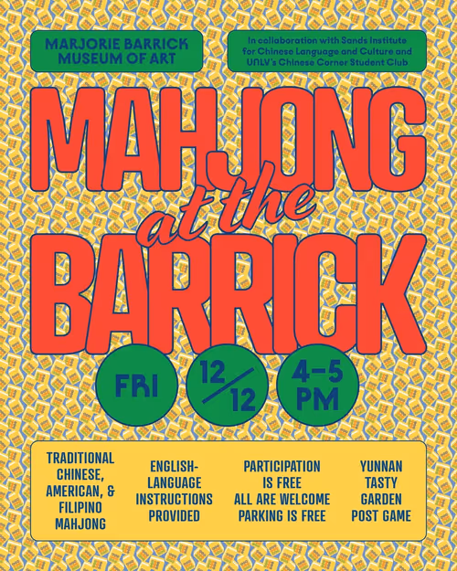 Mahjong at the Barrick Event Image