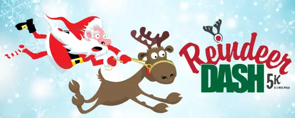 Reindeer Dash 5K & 1 Mile Walk Event Image