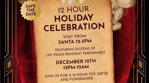 The Composers Room 12-Hour Holiday Celebration Event Image
