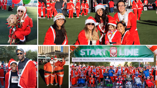 The Las Vegas Great Santa Run Event Image