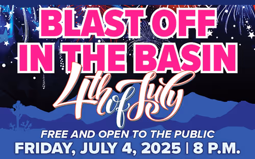 Blast Off In The Basin Free Fourth of July Celebration & Fireworks Event Image