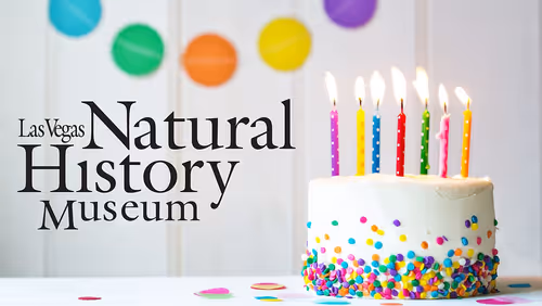 Las Vegas Natural History Museum Birthday Celebration Event Image