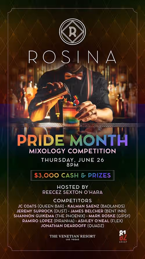 Pride Month Mixology Competition Event Image
