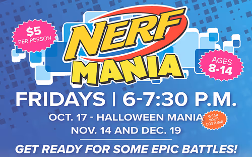 Nerf Mania Event Image