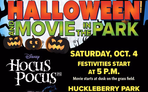 Halloween Celebration and Movie in the Park Event Image
