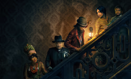 Haunted Mansion Movie & Craft Night Event Image