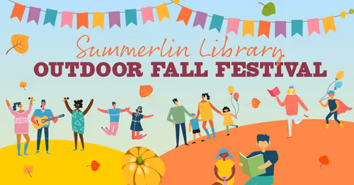 Summerlin Library Outdoor Fall Festival Event Image