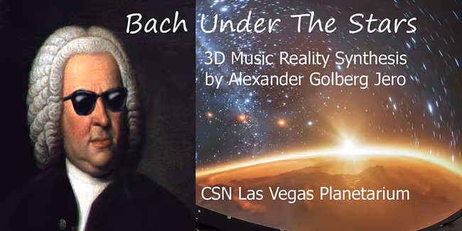 Bach Under The Stars: Music Experience in 3D Reality at CSN Planetarium Event Image