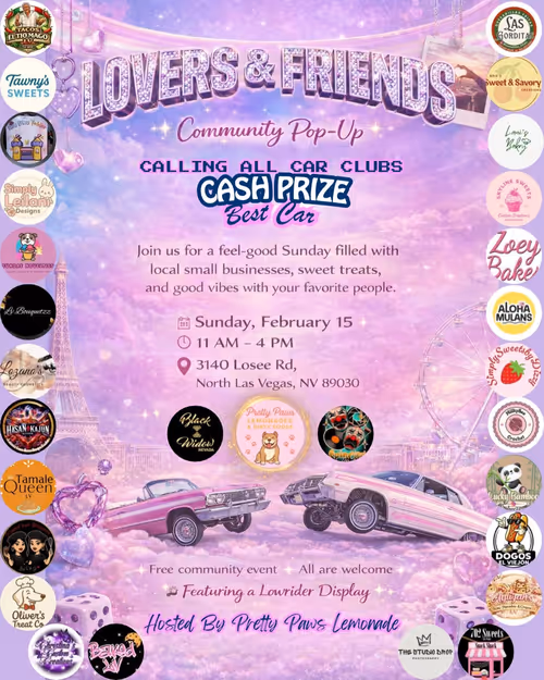 Lovers and Friends Community Pop-up Event Image