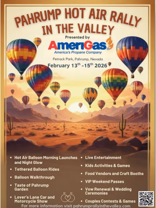 Pahrump Hot Air Rally Event Image