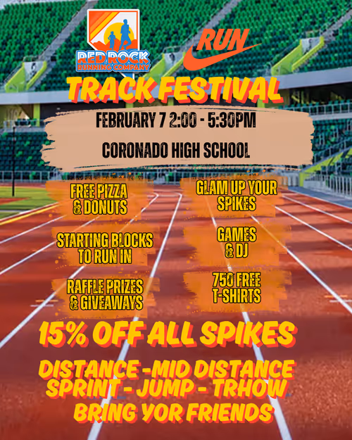 Red Rock Running Company Track Festival Event Image