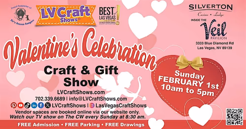 Valentine’s Celebration Craft & Gift Show Event Image