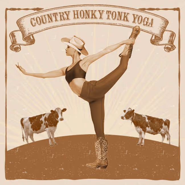 Country Honky-Tonk Yoga: Saddle Up and Stretch Event Image