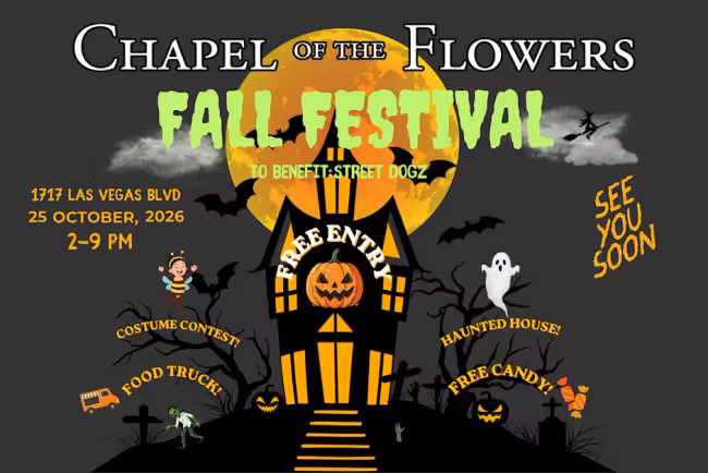 Downtown Las Vegas Fall Festival at Chapel of the Flowers Event Image