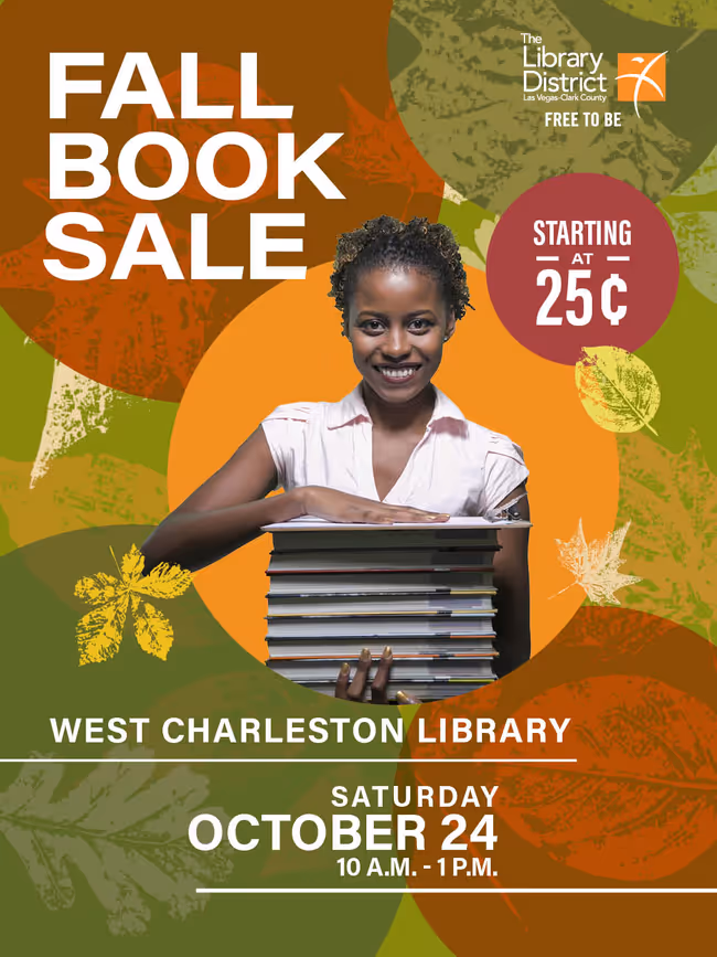 Fall Book Sale at West Charleston Library Event Image