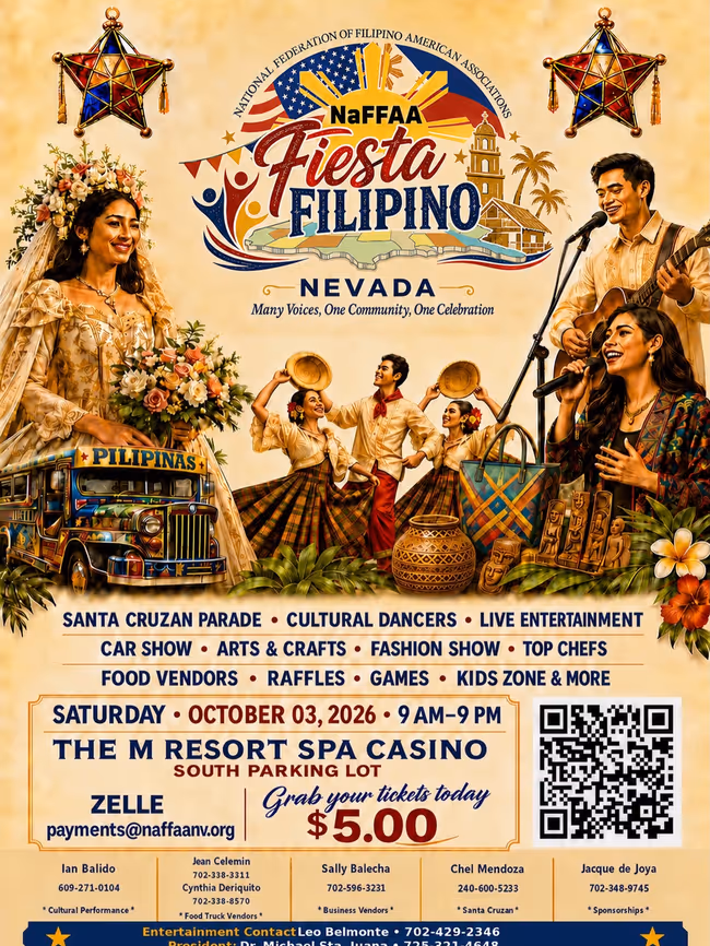 Fiesta Filipino 2026 at the M Resort Spa Casino Event Image