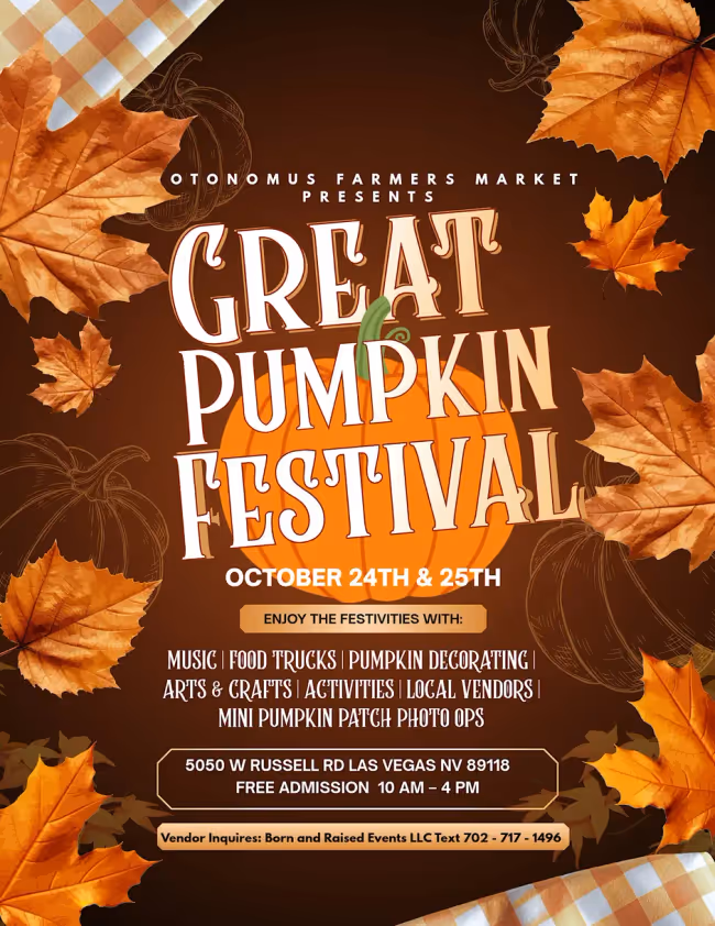 Great Pumpkin Festival Event Image