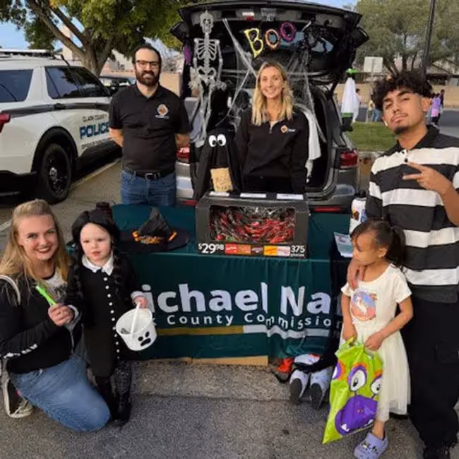 Helen Meyer-Commissioner Naft: Trunk or Treat Event Image