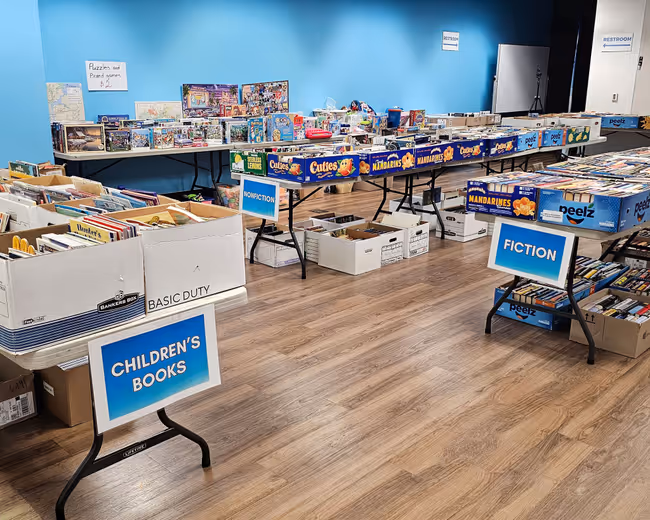 Henderson Used Book Pre-Sale Event Image