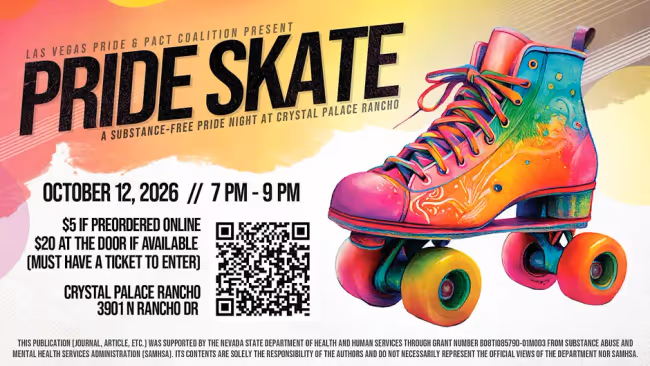 Las Vegas PRIDE Skate Night Event Image