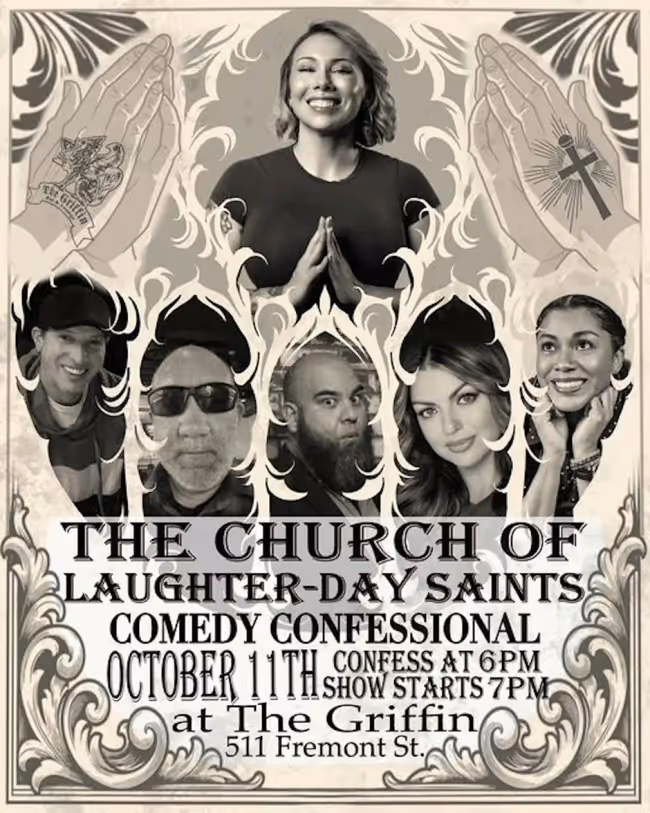 Laughter Day Saints Comedy Show Event Image