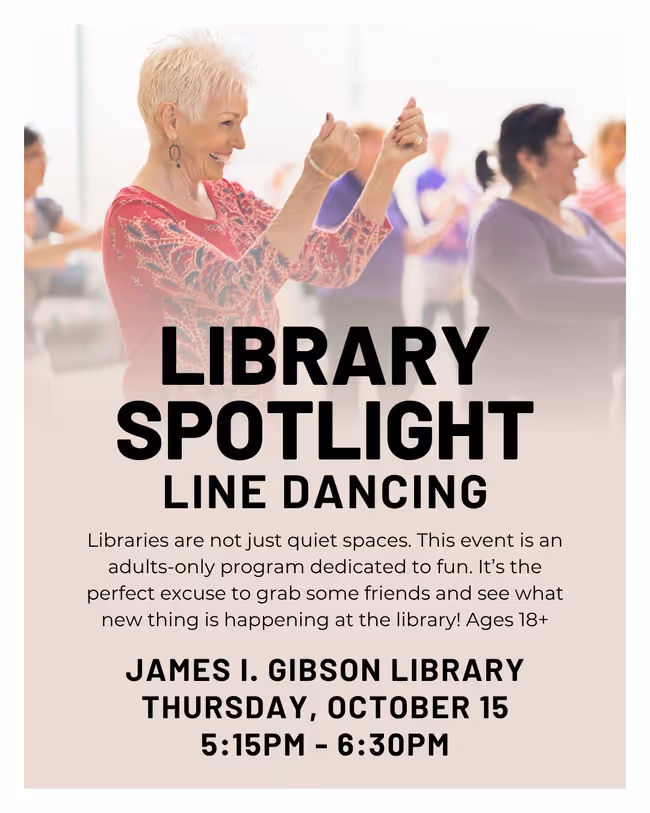 Library Spotlight: Line Dancing Event Image