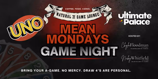 MEAN MONDAYS | UNO Game Night Out: Cards, Connections & Chaos! Event Image