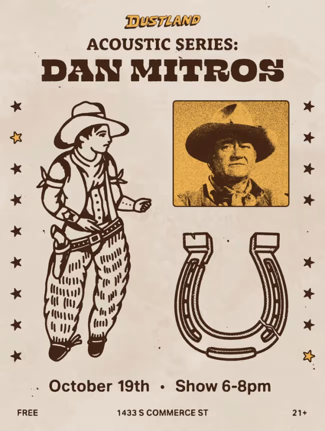 Monday Acoustic Series: Dan Mitros Event Image