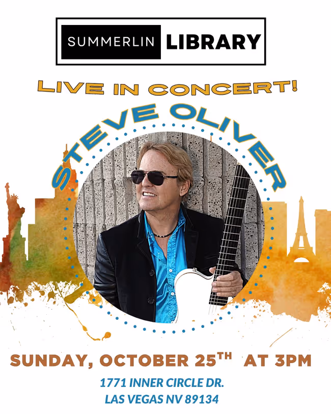 Steve Oliver: Inner Fire Tour 2026 - Jazz Concert Event Image